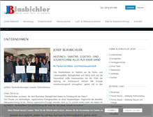 Tablet Screenshot of blasbichler.com